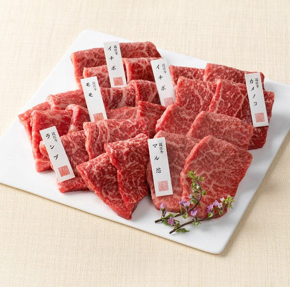 【竜王|りゅうおう】近江牛すき焼き2種盛り合わせ 赤身・焼肉6種盛り合わせ(冷凍限定商品)