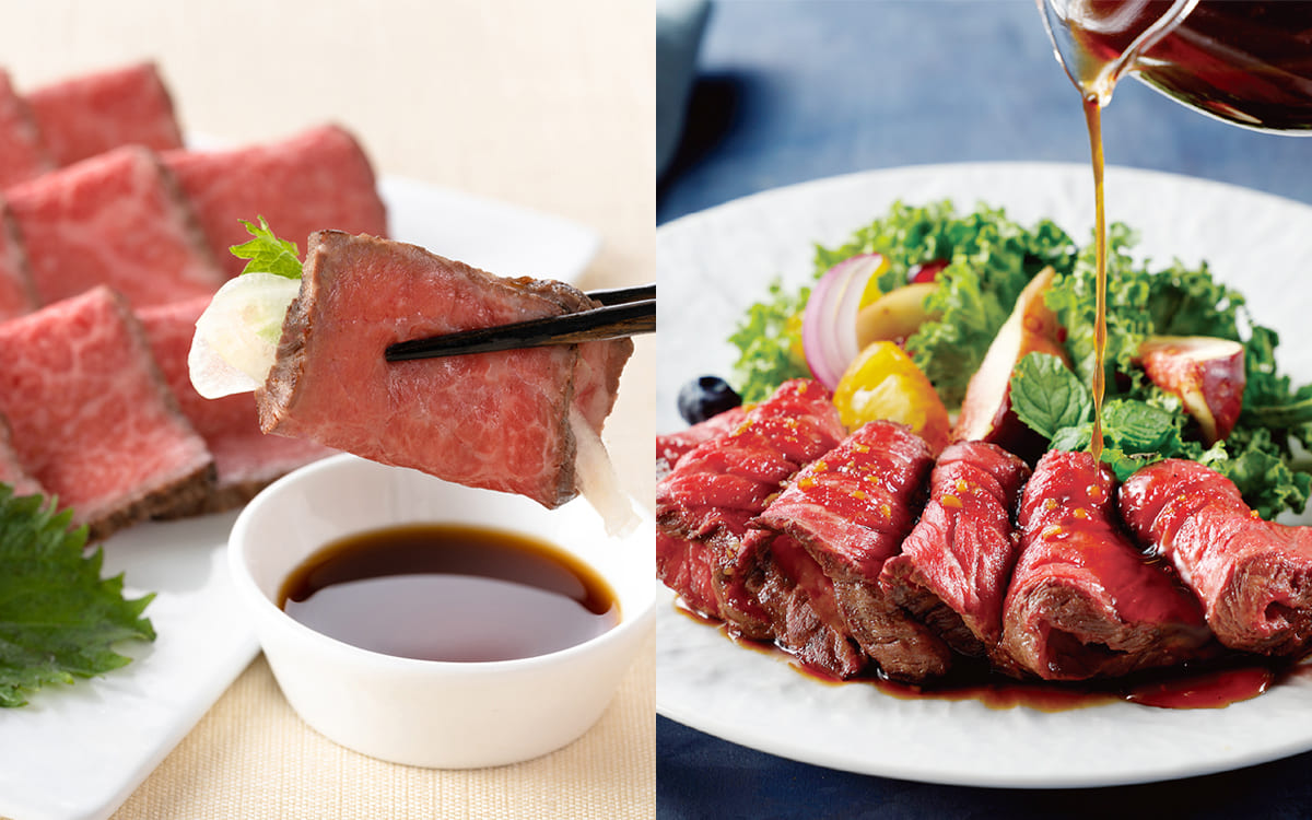 そのまま食べられるローストビーフ特集