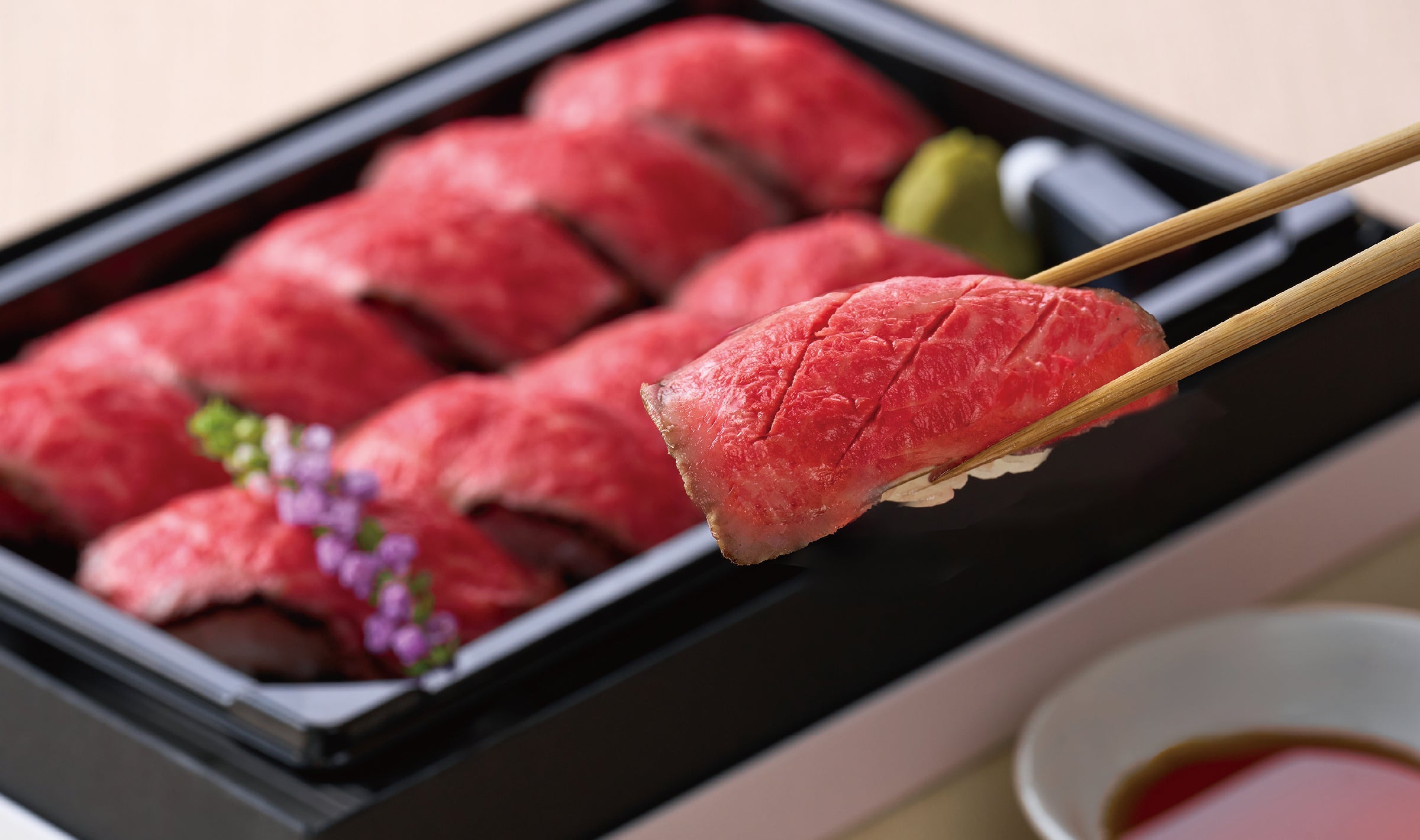 【特別価格】美味しい肉寿司できました