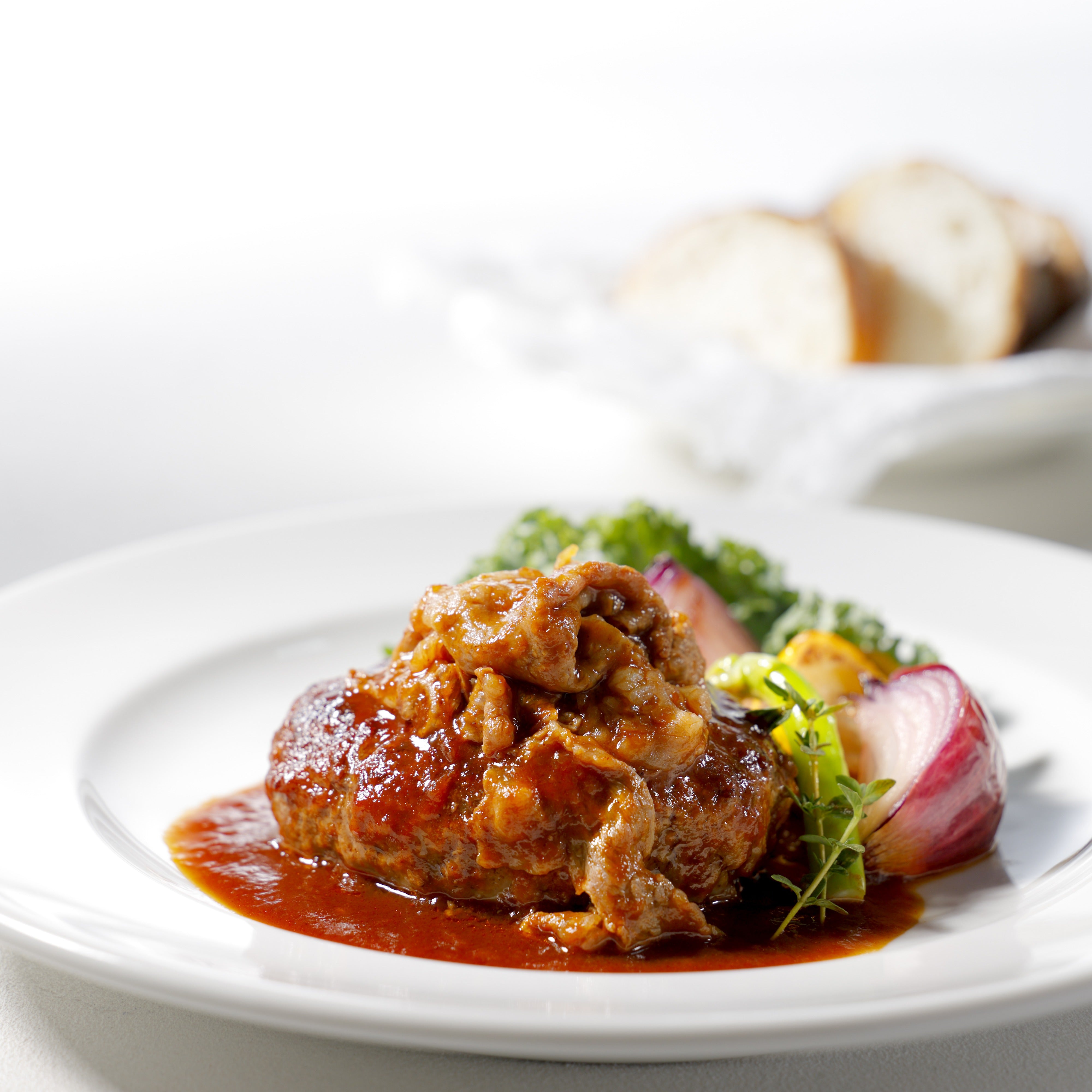 かねきち山本。レンチン | デミグラスハンバーグ <冷凍限定商品>