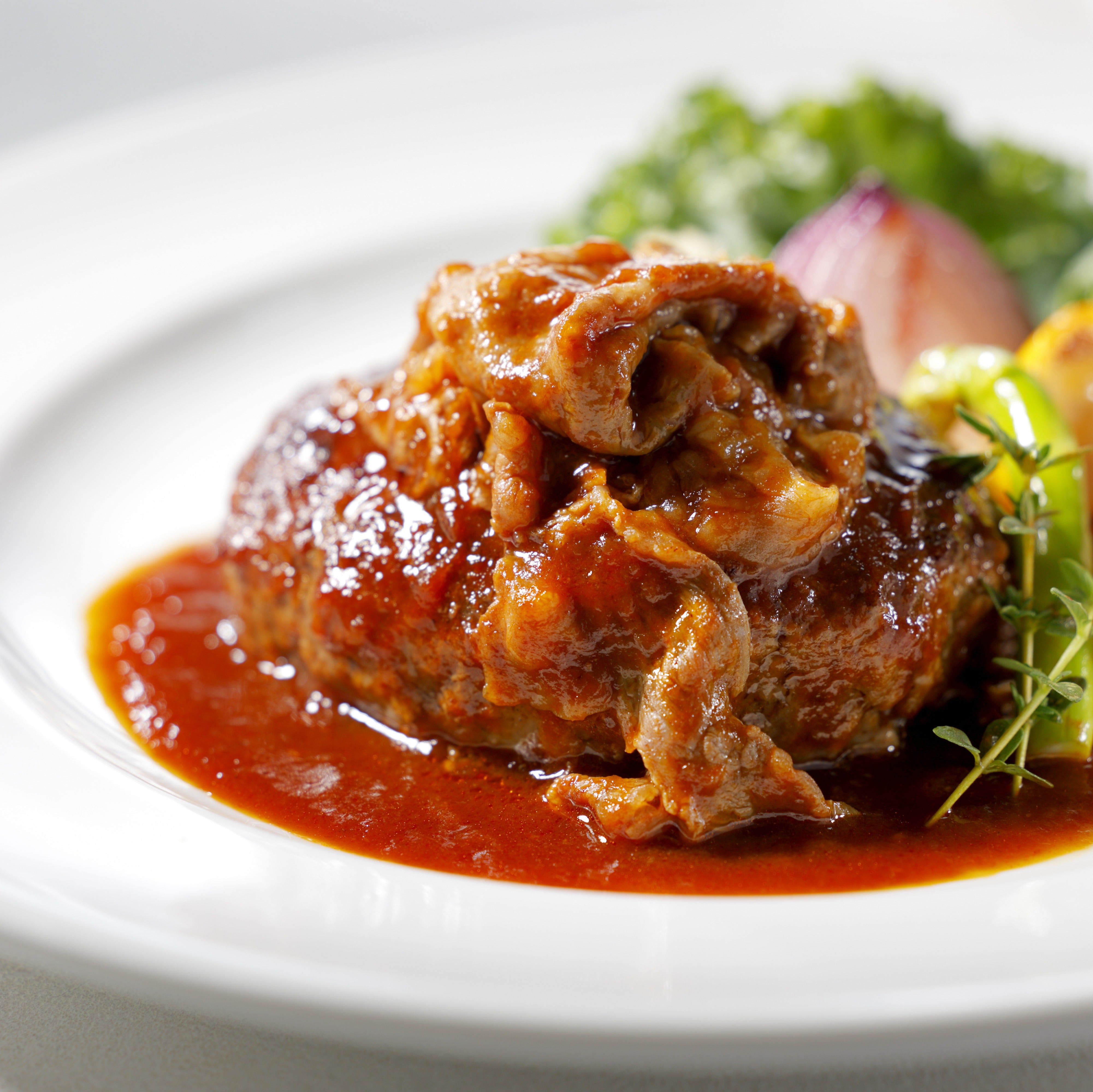 かねきち山本。レンチン | デミグラスハンバーグ <冷凍限定商品>